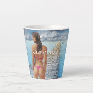 Bikini Girl Thunder_Cove  Latte Mug