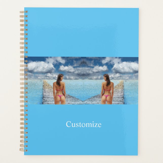 Bikini Girl Thunder_Cove  Planner (Front)