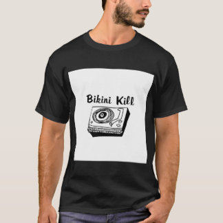 Bikini Kill Logo - Black Pin T-Shirt