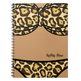Bikini Leopard Print Notebook