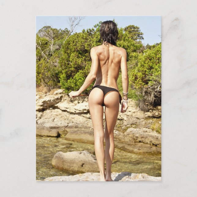 Bikini model postcard (Front)