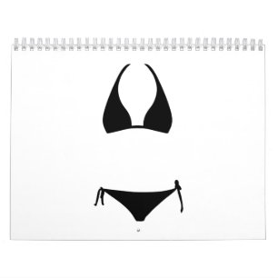 Bikini swimwear calendar