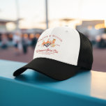 Bikinis & Bellinis Bachelorette Social Club Trucker Hat<br><div class="desc">Celebrate in style with this Bikinis & Bellinis Weekend Social Club trucker hat, perfect for a Palm Springs bachelorette party or girls’ weekend getaway. Featuring a playful watercolor bikini and Bellini cocktail design, this fun hat adds flair to any poolside bash or beach trip. Customise with the bride’s name, location,...</div>