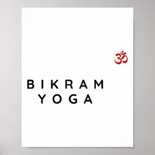 Bikram Yoga Instructor Bikram Yoga Beginner Design Poster