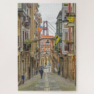  Bilbao. #11. Portugalete.  Jigsaw Puzzle