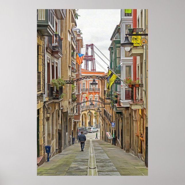  Bilbao. #11. Portugalete. Poster (Front)