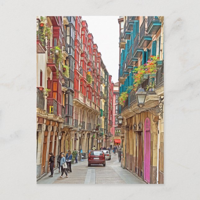  Bilbao. #19  Postcard (Front)