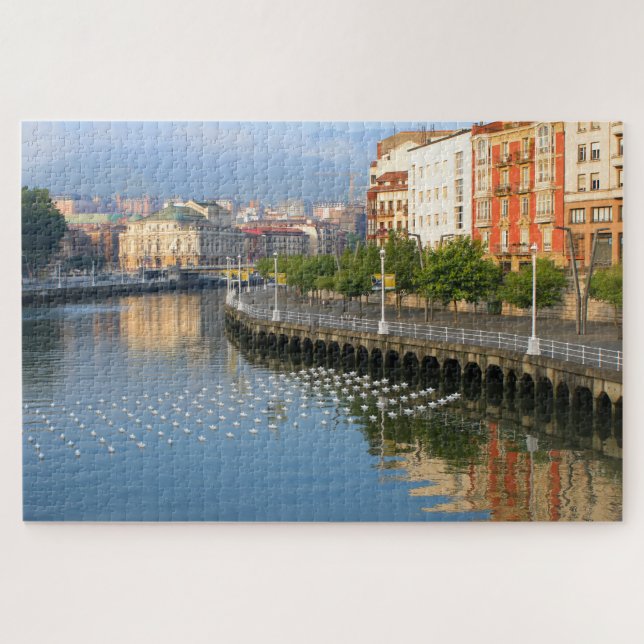 Bilbao, Basque Spain Jigsaw Puzzle (Horizontal)