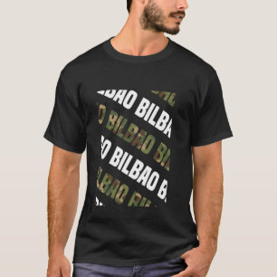 Bilbao Camo Pattern Green Camouflage T-Shirt