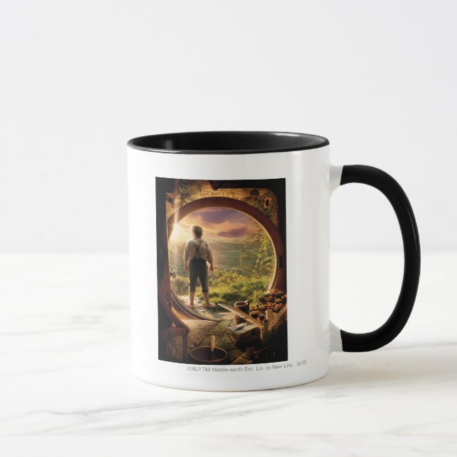 BILBO BAGGINS™ Back in Shire Collage Mug (Right)