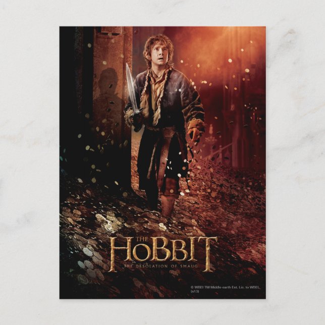 BILBO BAGGINS™ Character Poster 3 Postcard (Front)
