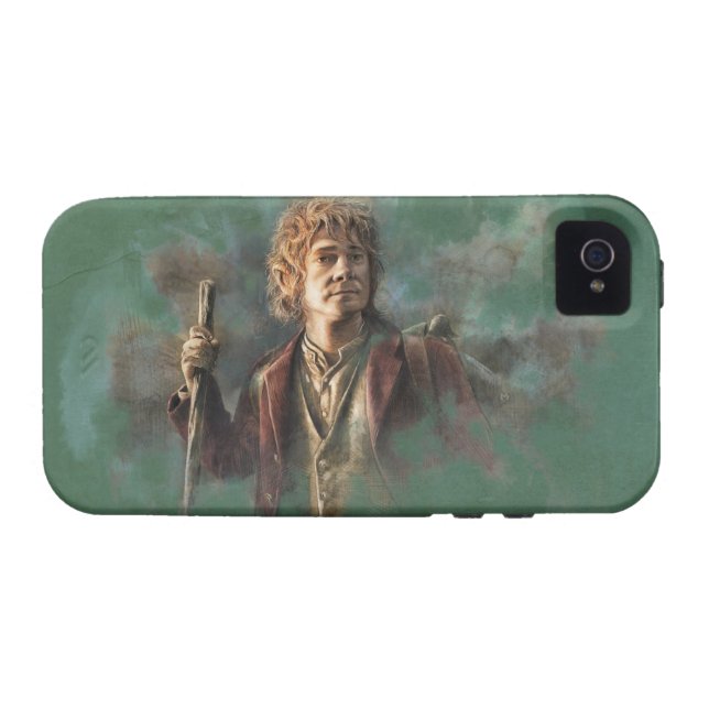 BILBO BAGGINS™ Illustration Case-Mate iPhone Case (Back Horizontal)