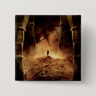BILBO BAGGINS™ in the Eye of SMAUG™ 15 Cm Square Badge
