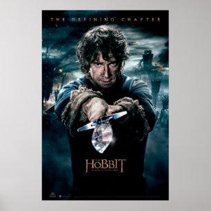 BILBO BAGGINS™ Pointing Sting Poster