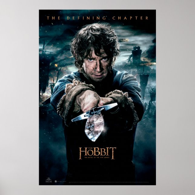 BILBO BAGGINS™ Pointing Sting Poster (Front)