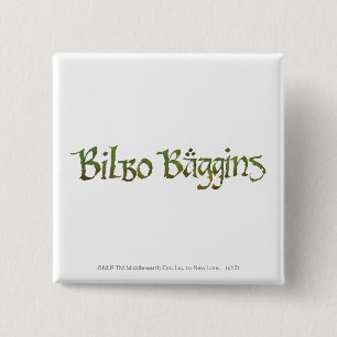 BILBO BAGGINS™ Textured 15 Cm Square Badge