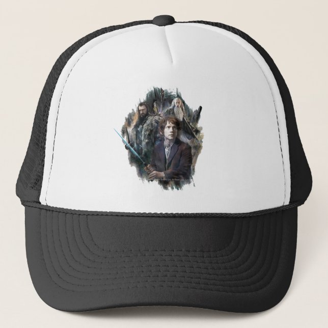 BILBO BAGGINS™, Thorin, and Gandalf Trucker Hat (Front)