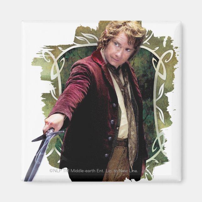 BILBO BAGGINS™ with sword Magnet (Front)