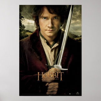 BILBO BAGGINS™ with Sword Poster