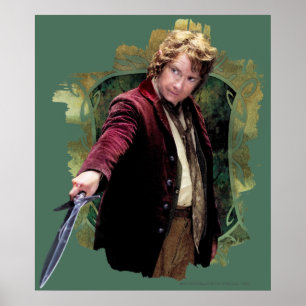 BILBO BAGGINS™ with sword Poster