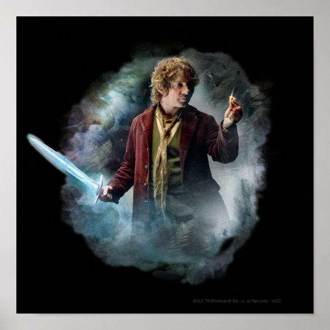 BILBO BAGGINS™ With The Ring Poster (Front)