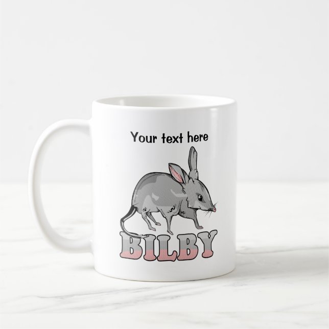 Bilby Australian Marsupial Coffee Mug (Left)
