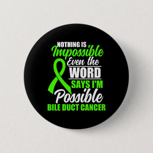 Bile Duct Cancer Awareness 2 6 Cm Round Badge