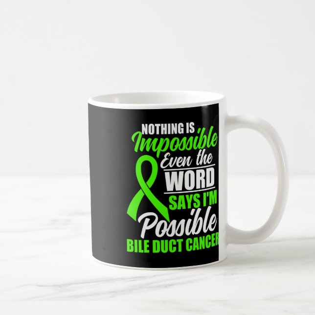 Bile Duct Cancer Awareness 2  Coffee Mug (Right)