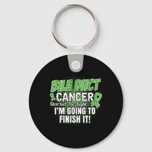 Bile Duct Cancer Awareness Ill Finish This Fight  Key Ring
