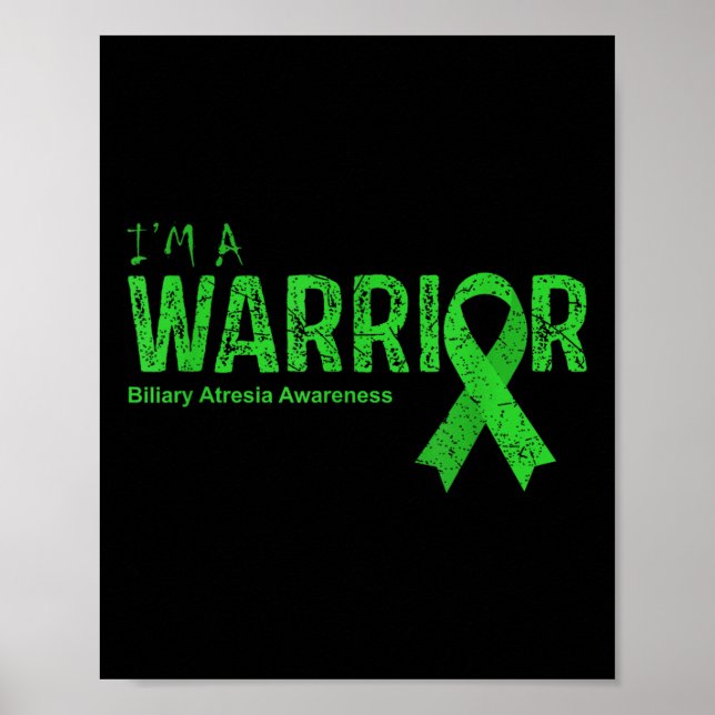 Biliary Atresia Awareness Warrior  Poster (Front)
