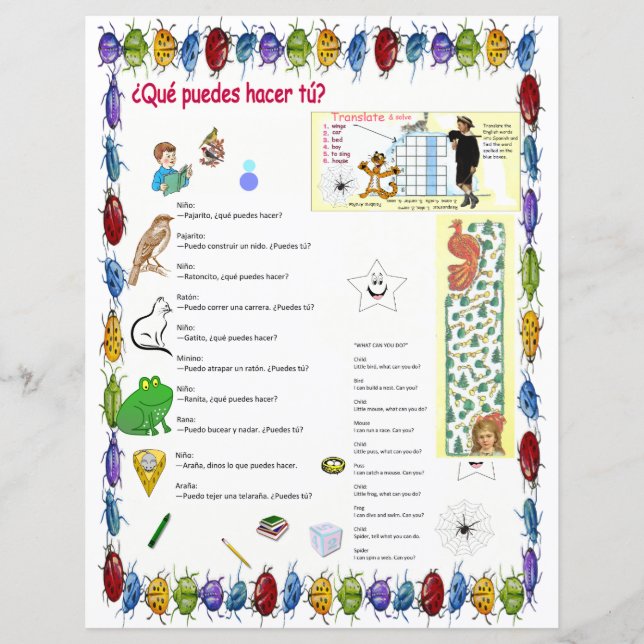 Bilingual Activities for Kids (Front)