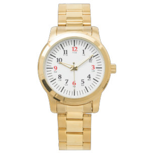 Bilingual English/Chinese Numeral Character Watch