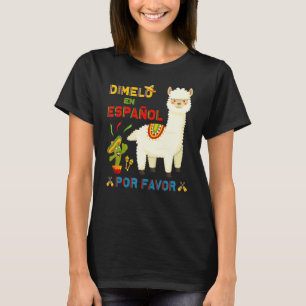 Bilingual Spanish Teacher Dimelo En Espanol Por Fa T-Shirt