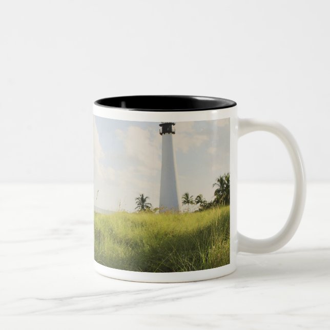 Bill Baggs Cape Florida Lighthouse, Bill Baggs Two-Tone Coffee Mug (Right)