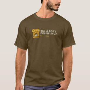 Bill & Bob’s Coffee Shop Alcoholic Recovery T-Shirt
