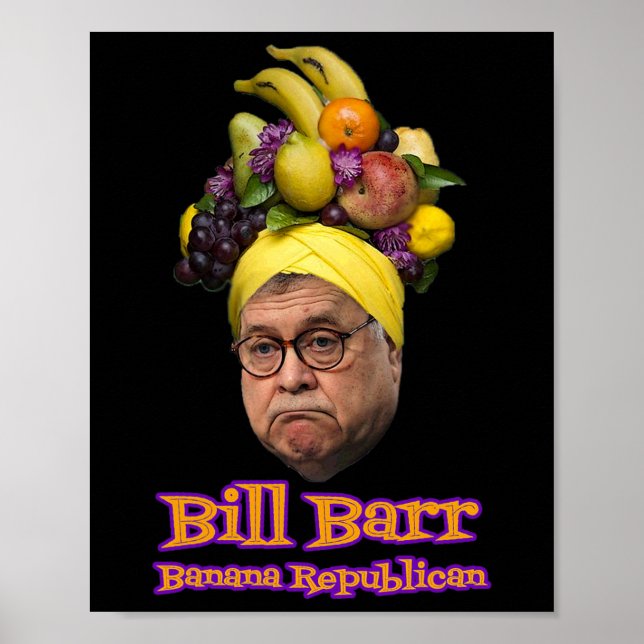 Bill Byrr Bynana Republican  Poster (Front)