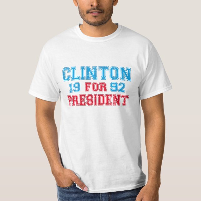 Bill Clinton 1992 T-Shirt (Front)