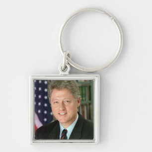 Bill Clinton Key Ring