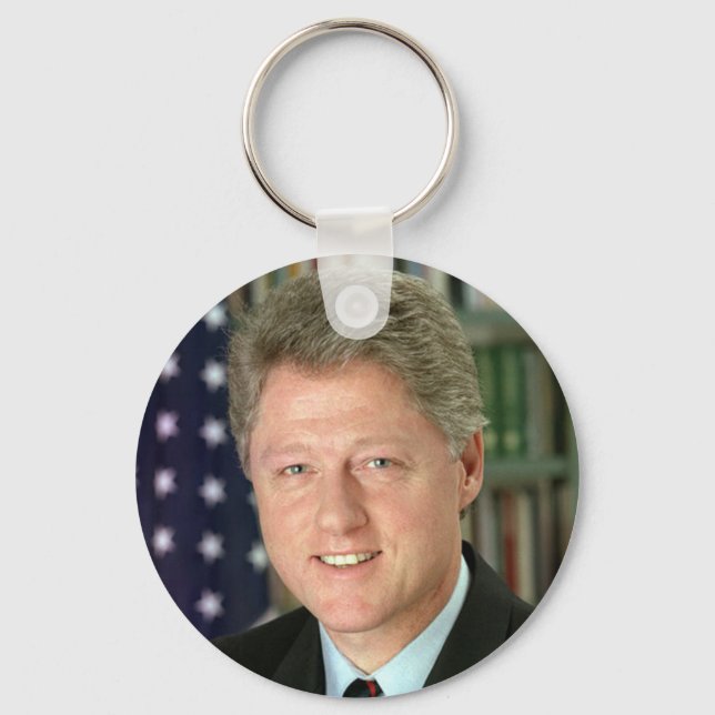 Bill Clinton Key Ring (Front)