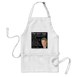Bill Clinton No Government Quote Standard Apron