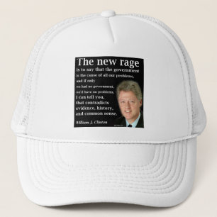 Bill Clinton No Government Quote Trucker Hat