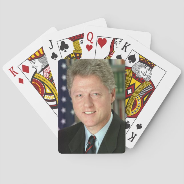 Bill Clinton Playing Cards (Back)