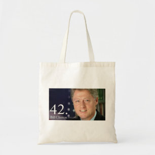 Bill Clinton Tote Bag