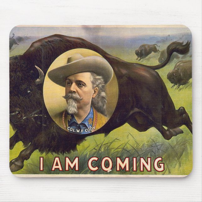 Bill Cody -1899 Mouse Pad (Front)