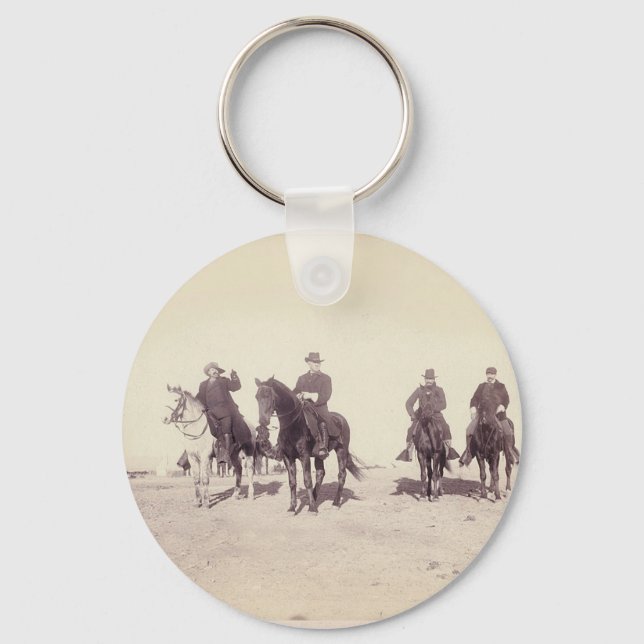 Bill Cody and Riders Key Ring (Front)