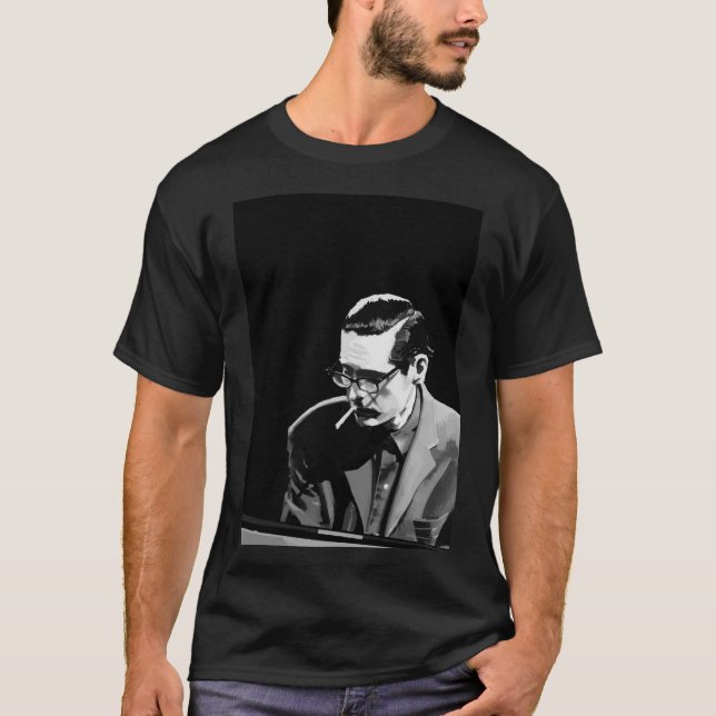 Bill Evans Melancholic Jazz  T-Shirt (Front)