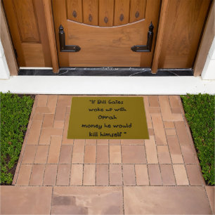 Bill Gates Worst Nightmare Doormat