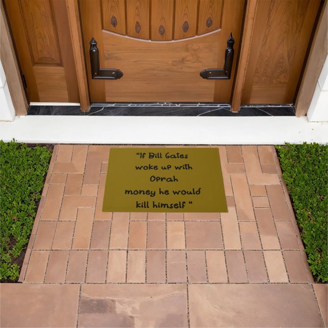 Bill Gates Worst Nightmare Doormat (Outdoor)