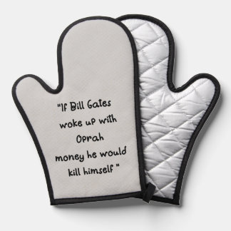 Bill Gates Worst Nightmare Oven Mitt