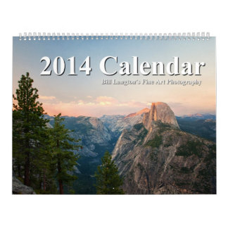 Bill Langton's Fine Art Photography 2014 Calendar